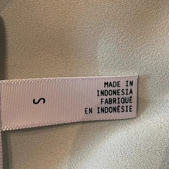 Leith Wrap Front Ruffle Tank NWT - Picture 11 of 11